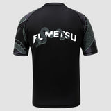 Black/Khaki Fumetsu Anaconda Short Sleeve Rash Guard