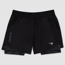Black Fumetsu Icon Dual Layer Training Shorts