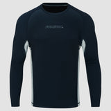 Fumetsu Icon Long Sleeve Rash Guard Navy/White