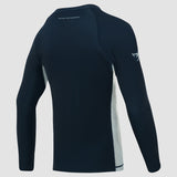 Fumetsu Icon Long Sleeve Rash Guard Navy/White