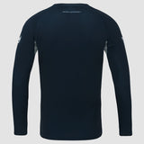 Fumetsu Icon Long Sleeve Rash Guard Navy/White