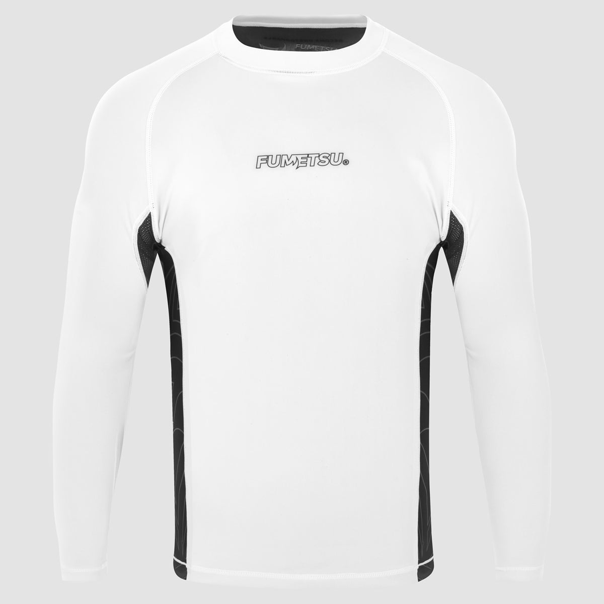 Fumetsu Icon Long Sleeve Rash Guard White/Black