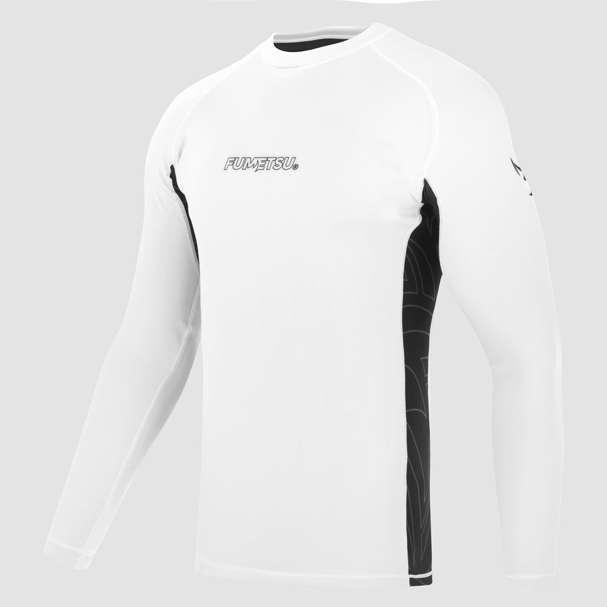 Fumetsu Icon Long Sleeve Rash Guard White/Black