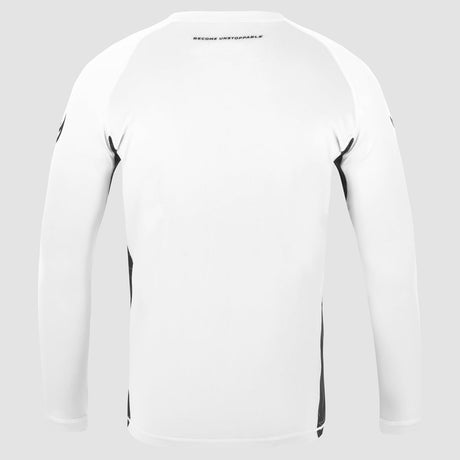 Fumetsu Icon Long Sleeve Rash Guard White/Black