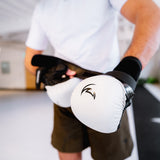 White/Black/Grey Fumetsu Ghost S3 MMA Sparring Gloves