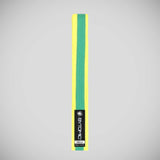 Yellow/Green Bytomic Coloured Stripe Martial Arts Belt 10 Pack