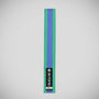 Green/Blue Bytomic Coloured Stripe Martial Arts Belt