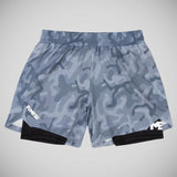 Grey Camo/Black Fumetsu Dual Layer Fight Shorts