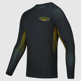 Grey Fumetsu Varsity Long Sleeve Rash Guard