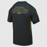 Grey Fumetsu Varsity Short Sleeve Rash Guard