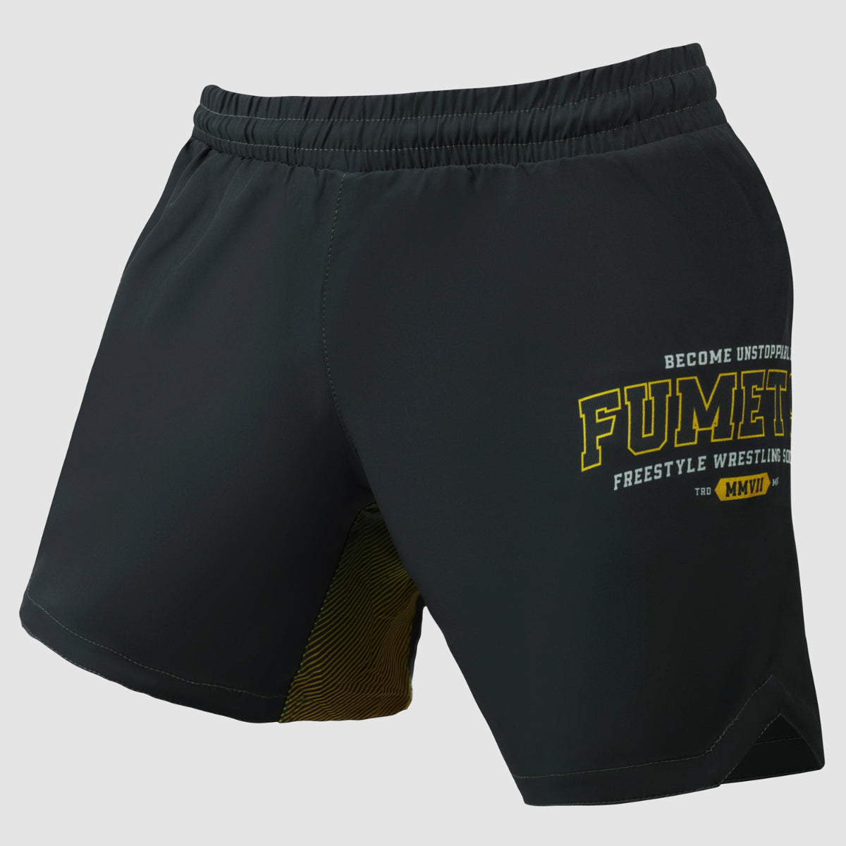 Grey Fumetsu Varsity V-Lite Fight Shorts