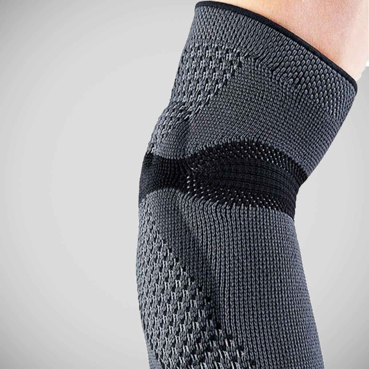 Grey Juzo Flex Epi Xtra Elbow Support