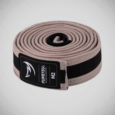 Fumetsu Icon Kids Jiu Jitsu Belt Grey/Black