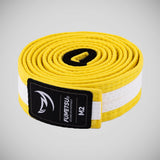 Fumetsu Icon Kids Jiu Jitsu Belt Yellow/White