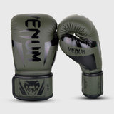 Khaki/Black Venum Elite Boxing Gloves