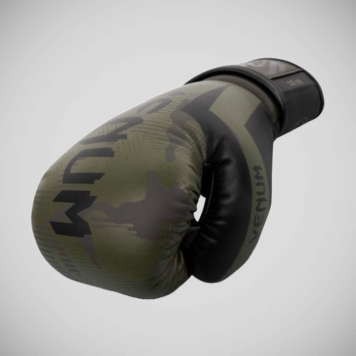 Khaki/Camo Venum Elite Boxing Gloves