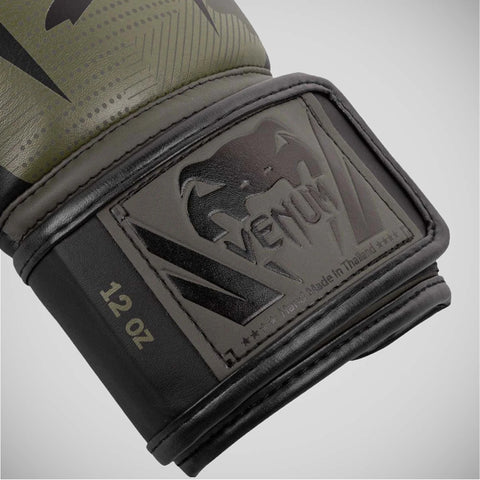 Khaki/Camo Venum Elite Boxing Gloves