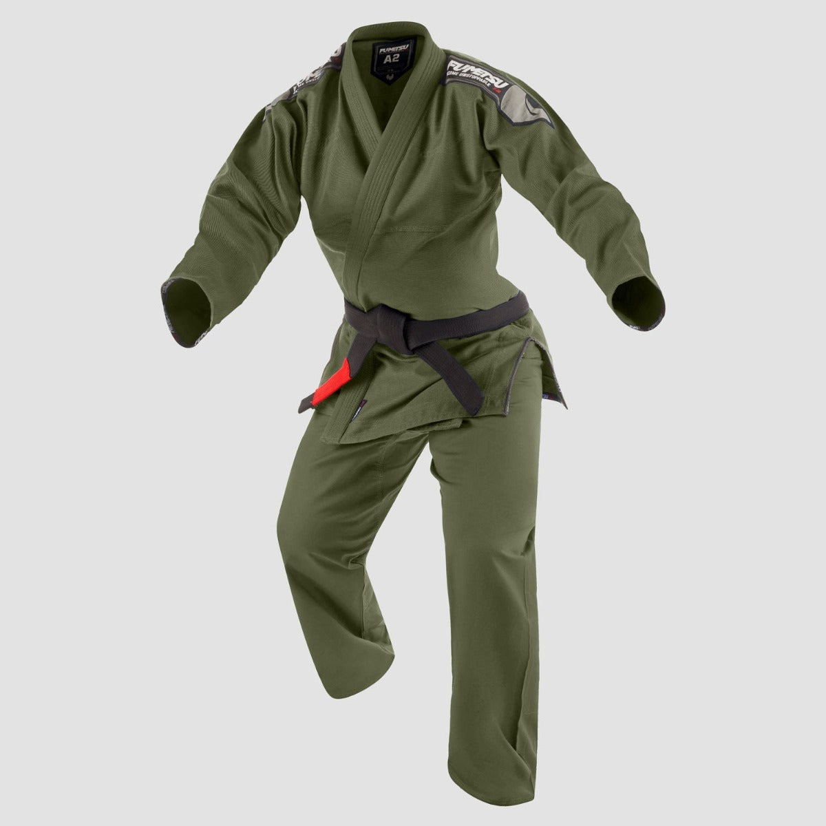 Khaki Fumetsu Shield MK2 Kids BJJ Gi