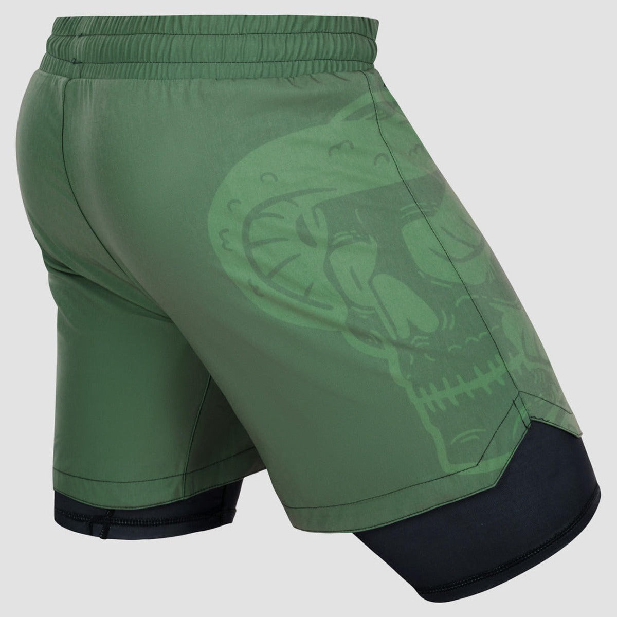 Khaki Fumetsu Snake Eyes Dual Layer Fight Shorts