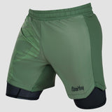 Khaki Fumetsu Snake Eyes Dual Layer Fight Shorts