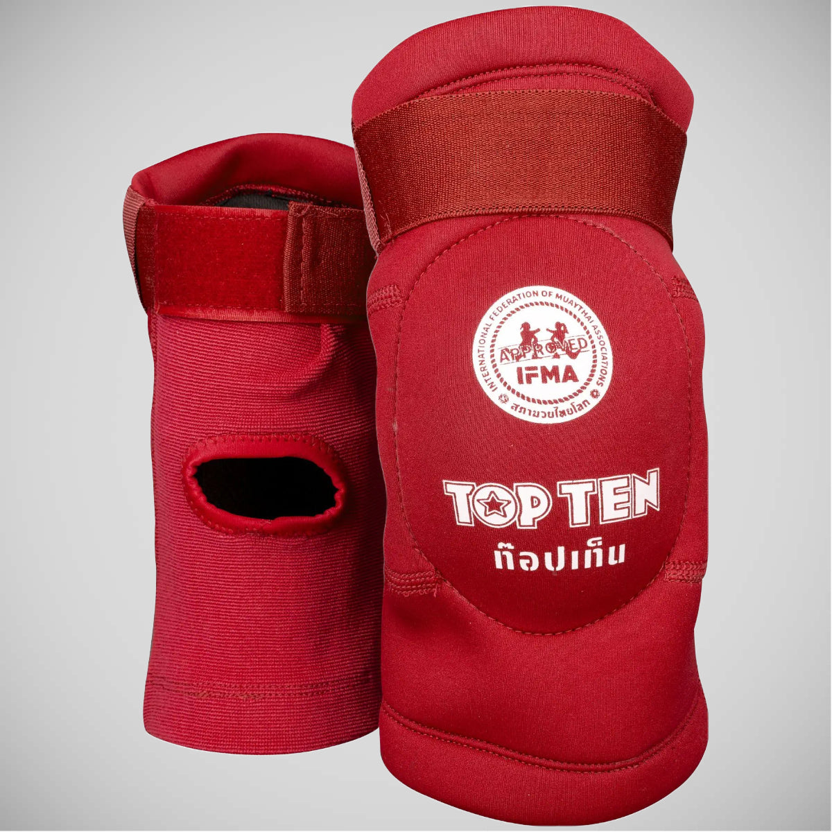 Red Top Ten Sok IFMA Elbow Guard