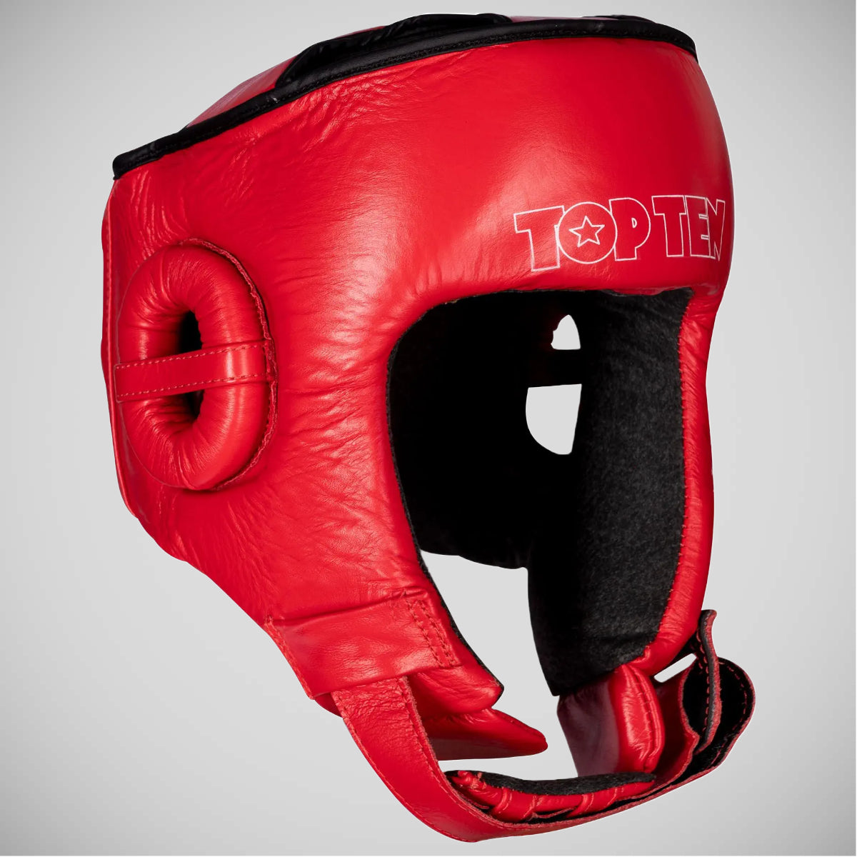 Red Top Ten Jarot Muay IFMA Head Guard