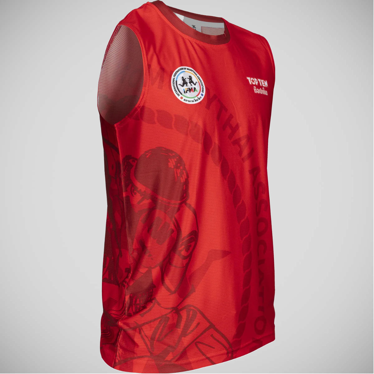 Red Top Ten Salamaa IFMA Tank Top