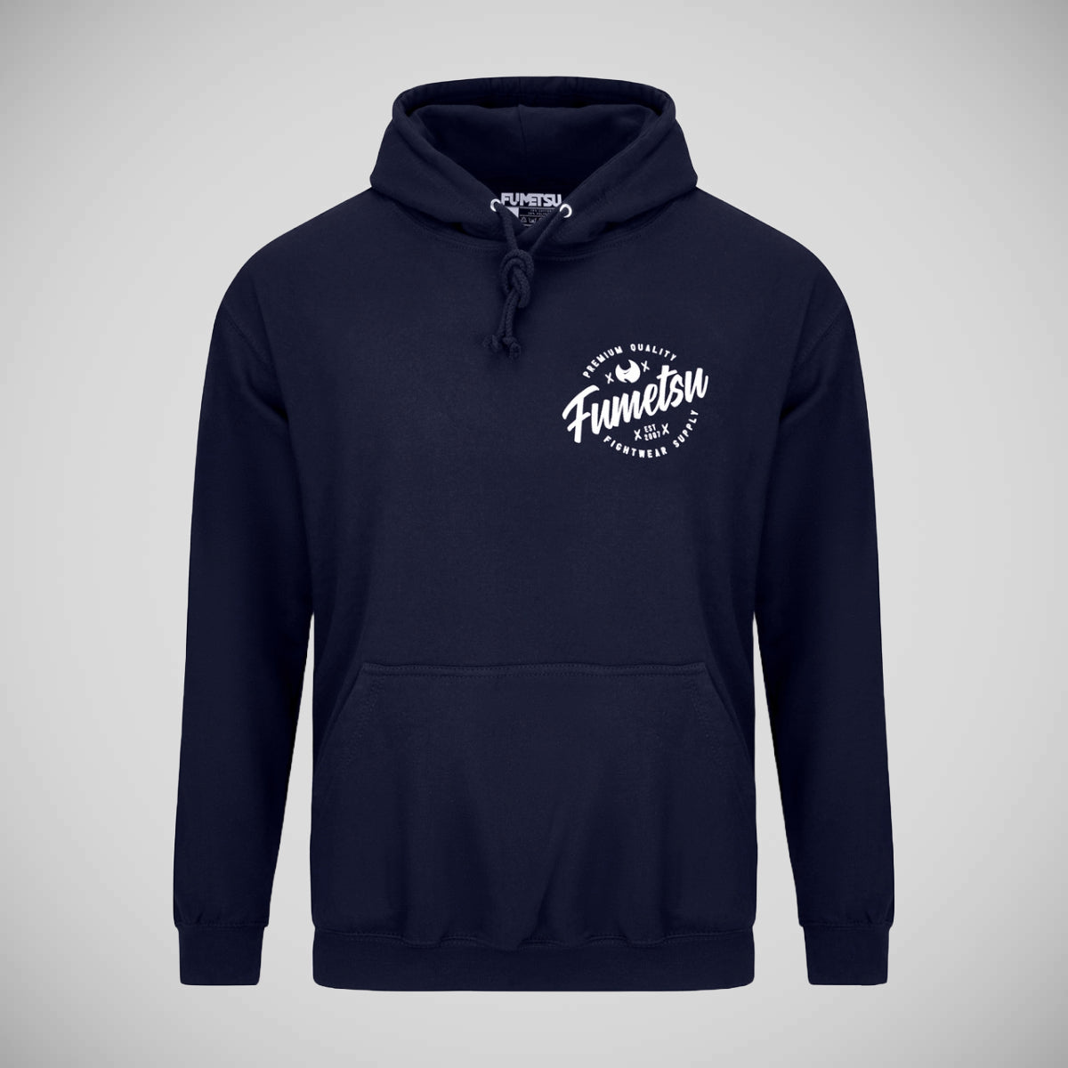 Navy Fumetsu Script Hoodie