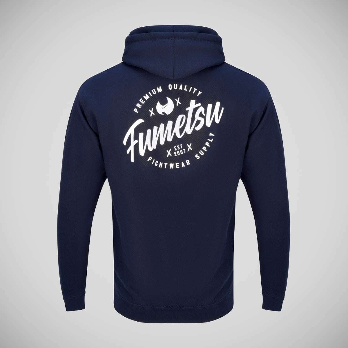 Navy Fumetsu Script Hoodie