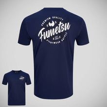 Navy Fumetsu Script T-Shirt