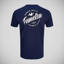 Navy Fumetsu Script T-Shirt