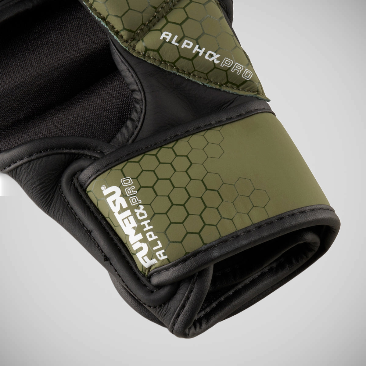 Olive Green/Black Fumetsu Alpha Pro MMA Sparring Gloves