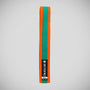 Orange/Green Bytomic Coloured Stripe Martial Arts Belt