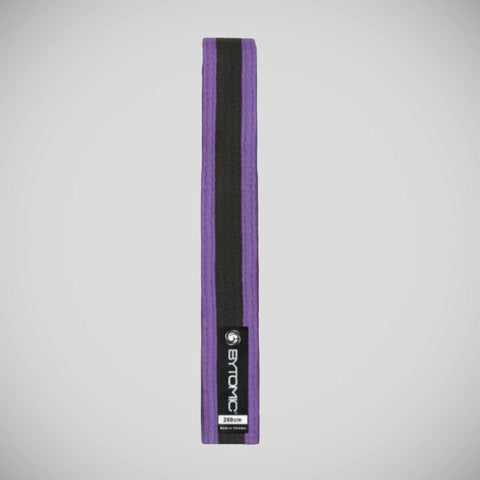 Purple/Black  Bytomic Black Stripe Belt
