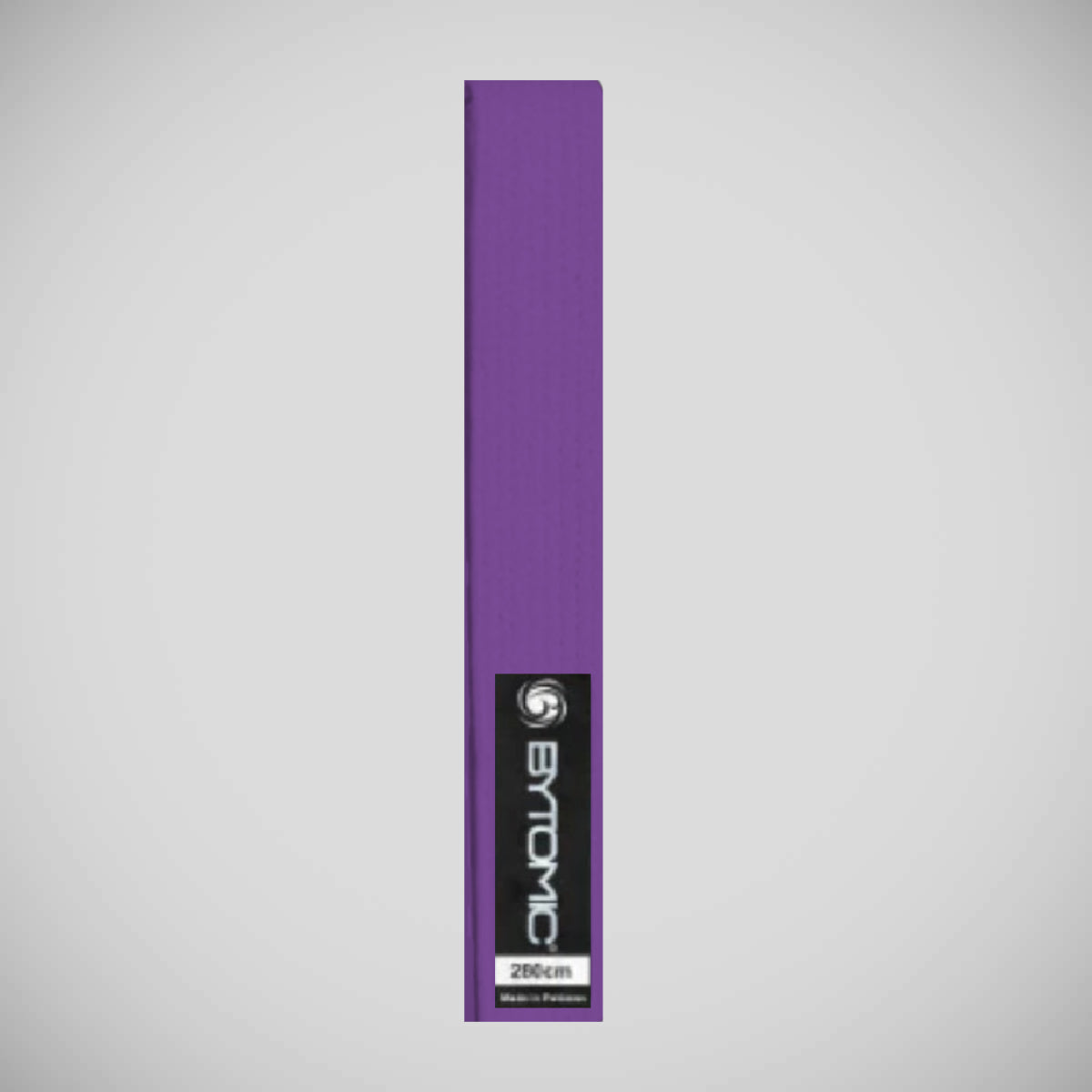 Purple Bytomic Solid Colour Martial Arts Belt