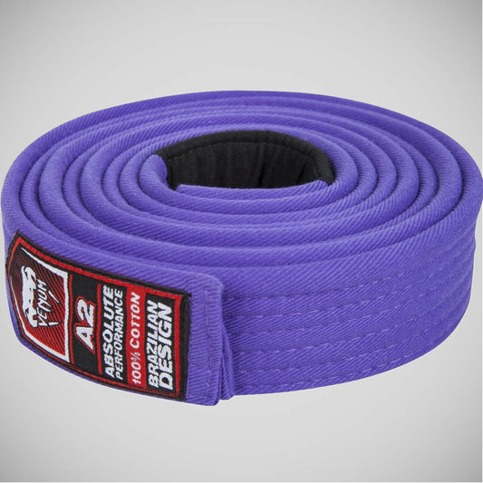 Purple Venum Brazilian Jiu-Jitsu Belt
