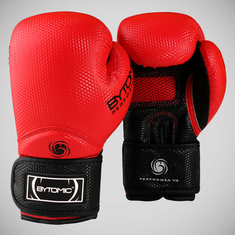 Red Bytomic Performer V4 Boxing Gloves