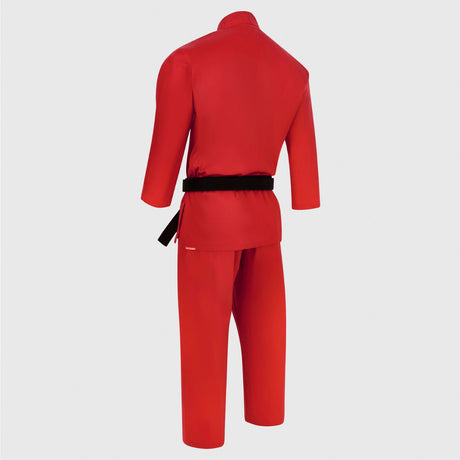 Red Bytomic Red Label V-Neck Adult Martial Arts Uniform