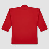 Red Bytomic Red Label V-Neck Kids Martial Arts Uniform