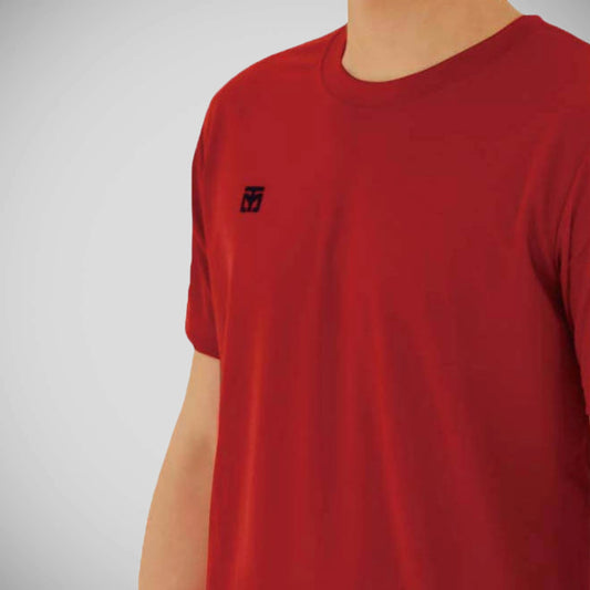 Red Mooto Cool Round Kids T-Shirt