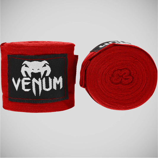 Red Venum Kontact Boxing 4m Hand Wraps