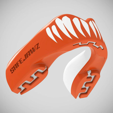 Red/White SafeJawz Extro Viper Mouth Guard