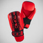 Red/Black Bytomic Axis V2 Point Fighter Gloves
