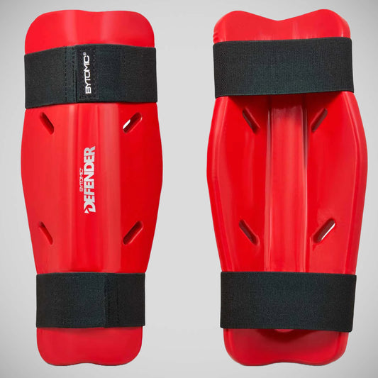 Red Bytomic Defender Shin Guard