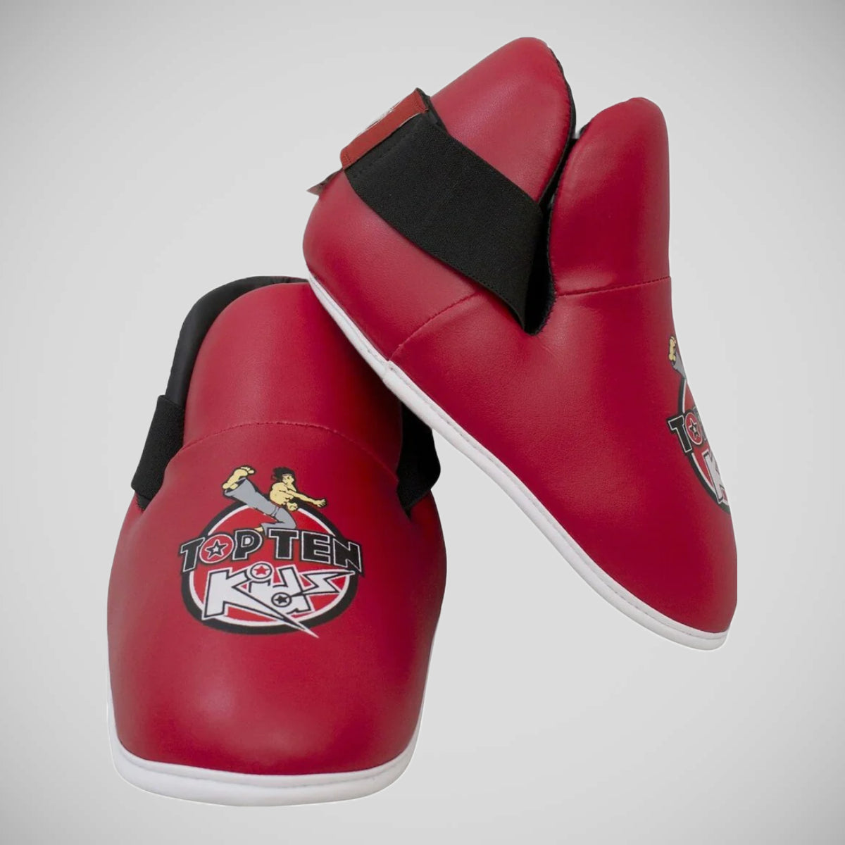 Red Top Ten Kids Kick One Size from Bytomic – Bytomic Martial Arts