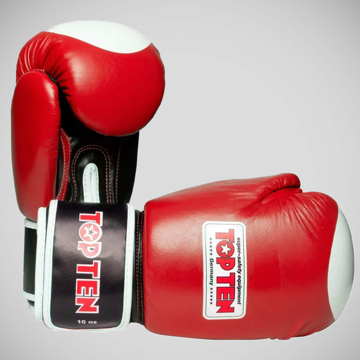 Red Top Ten WAKO Boxing Gloves