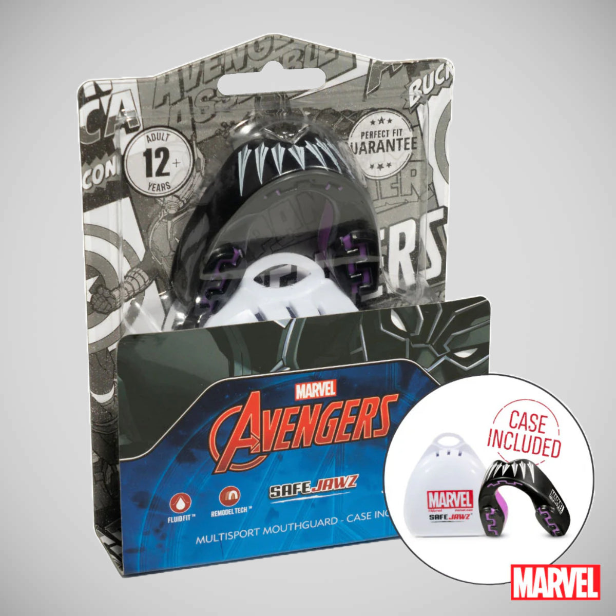 SafeJawz Marvel Black Panther Mouth Guard