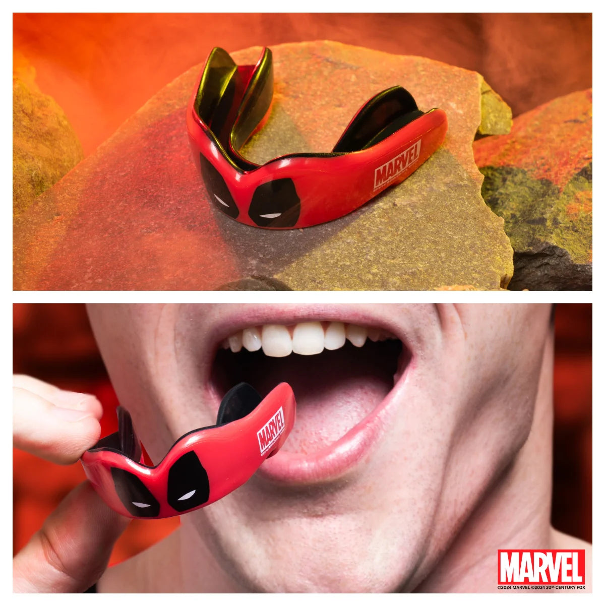 SafeJawz Marvel Deadpool Mouth Guard