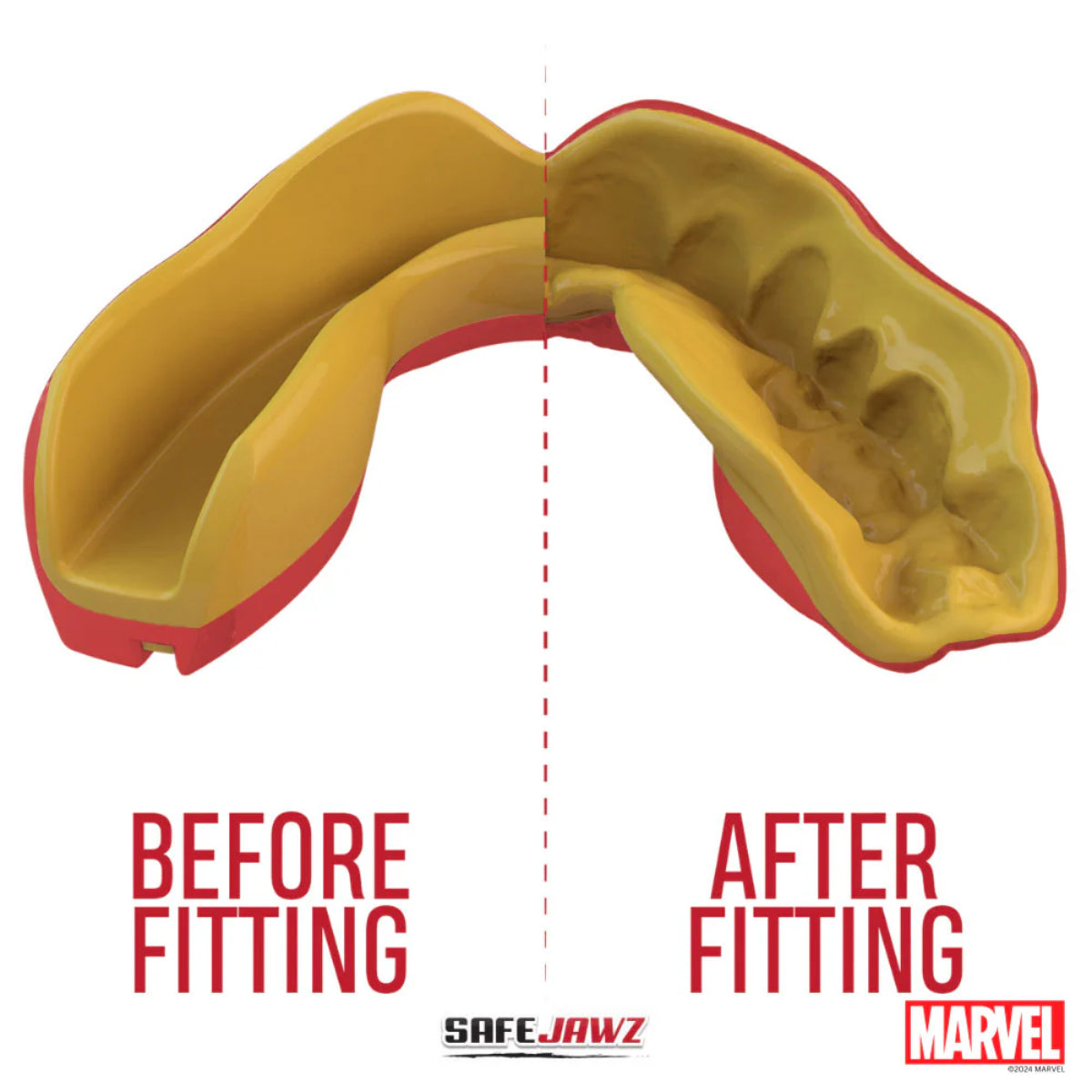 SafeJawz Marvel Iron Man Mouth Guard