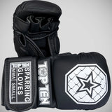 Top Ten Contender MMA Sparring Gloves Black